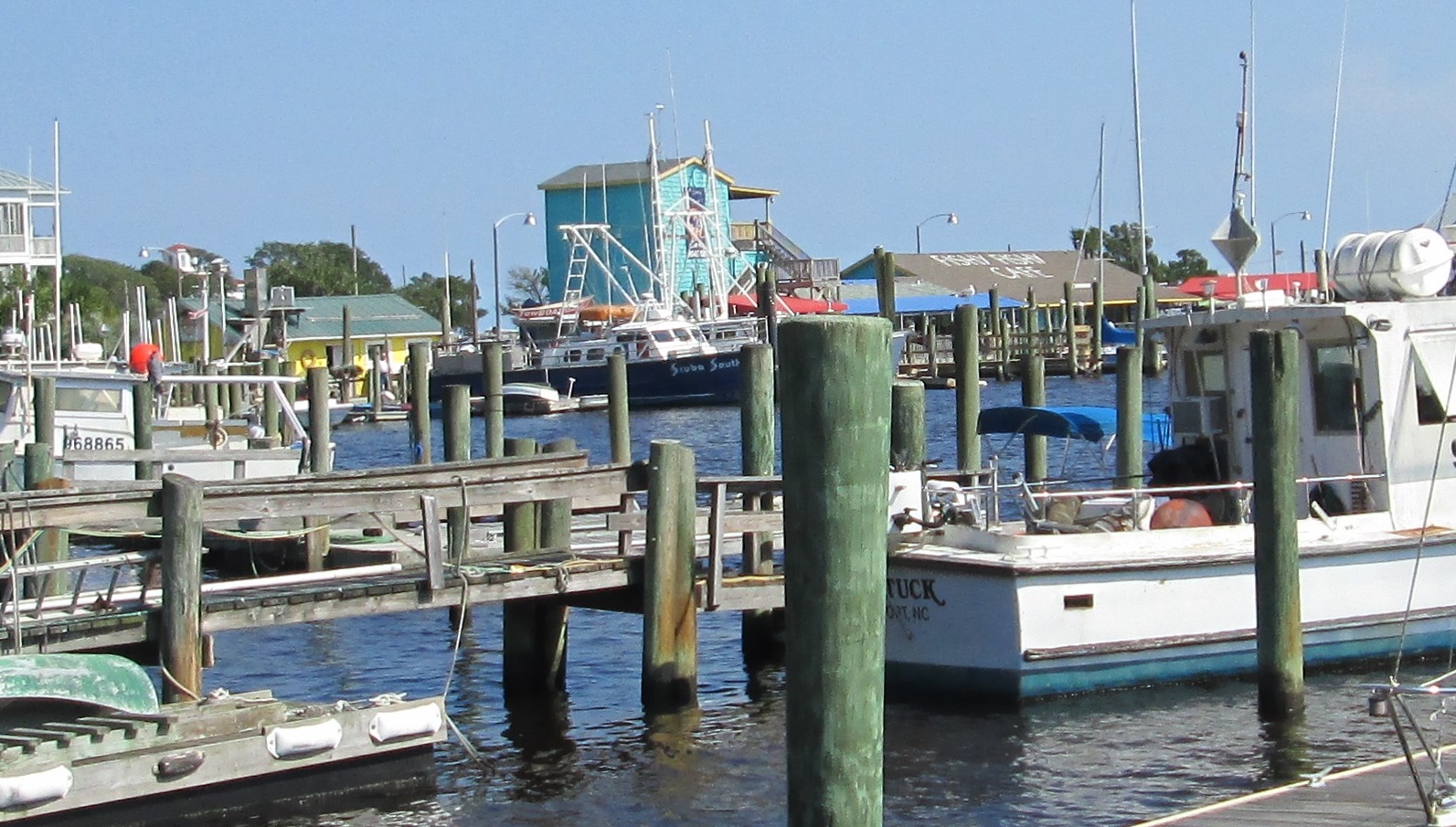 Southport NC picture Old Yacht Basin area